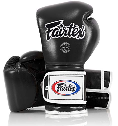 Fairtex BGV9 Boxing Gloves with Deodorizer Inserts | Mexican Style Glove for Hard Hitters + Odor & Moisture Absorber for Boxing, MMA, Muay Thai | Perfect Bundle for Clean & Durable Gear