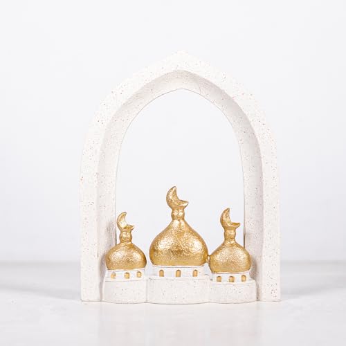 Ramadan Celebration Statue - This Beautifully Handcrafted Resin Ornament Features Intricate Detailing and Makes a Meaningful - color: Ramadan Celebration Statue