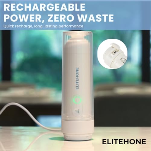 Portable Bidet for Travel - Rechargeable – USB-C Personal Hygiene Cleaner with Adjustable Water Pressure, 3 Modes, Compact & Lightweight for Home, Office & Outdoor Use, IPX7 Waterproof