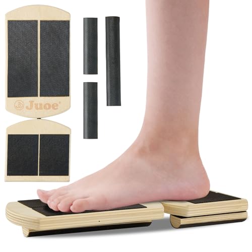 Juoe Ankle Strengthener & Axis Board for Physical Therapy,Blackboard Foot Trainer and Foot Strengthener,Stability Exercises,Plantar Fasciitis Relief,Posture Corrector,Axisboard for Leg Stability