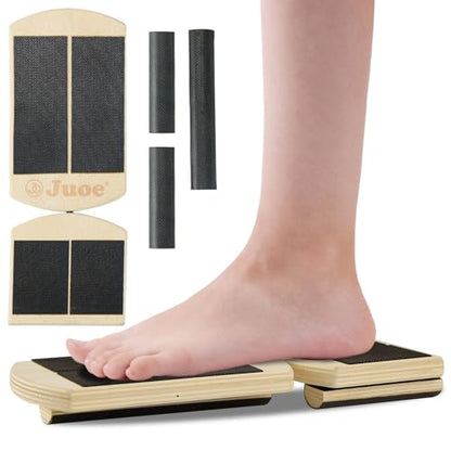 Juoe Ankle Strengthener & Axis Board for Physical Therapy,Blackboard Foot Trainer and Foot Strengthener,Stability Exercises,Plantar Fasciitis Relief,Posture Corrector,Axisboard for Leg Stability