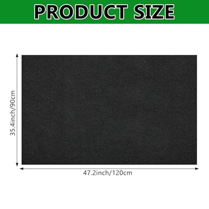 Large Bird Cage Mat, 35x47 Inch Under Pet Cage Mat for Bird Cages, Dog Crate Mat Liner, Reptile Aquariums, Waterproof Felt Liner with Non-Slip Backing for Kennel Training, Floor Protector - size: 35x47 Inch