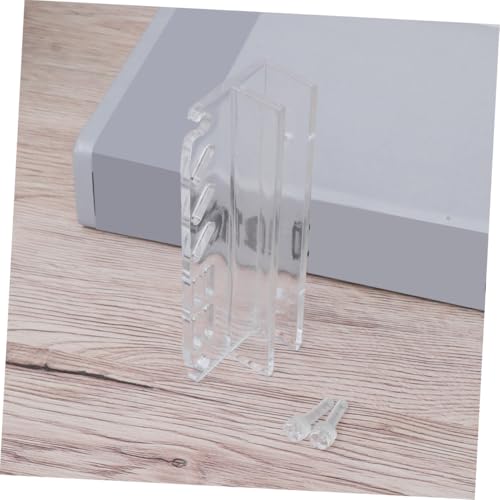 Acrylic Storage Rack for Aquarium Water Plant Tools Transparent Design for Easy Organization for Scissors Tweezers and Scrapers Compact Landscape Equipment
