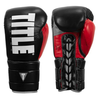TITLE Boxing Leather Enforcer Pro Sparring Boxing Gloves - size: 12 oz