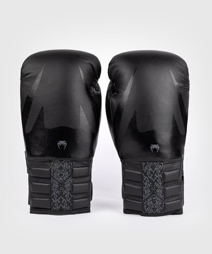 Venum Reverso Boxing Gloves - color: Black/Black, size: 14oz