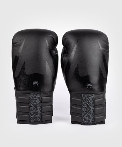 Venum Reverso Boxing Gloves - color: Black/Black, size: 12oz