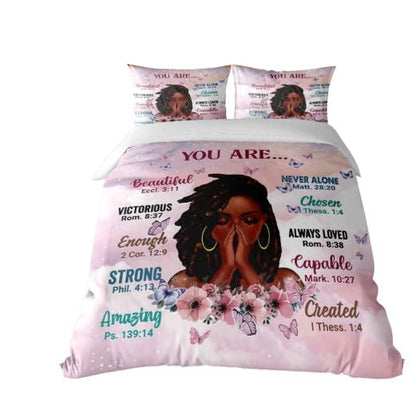Twin Size Comforter Set, Pink White - size: Twin