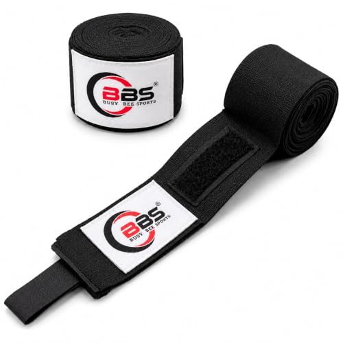 Busy Bee Sports Boxing Hand Wraps - color: Black