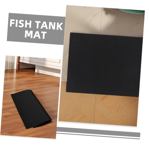LIOOBO Fish Tank Leveling Mat 2pcs Thick Sponge Pad Decorative Bottom Tray -Slip for Aquarium