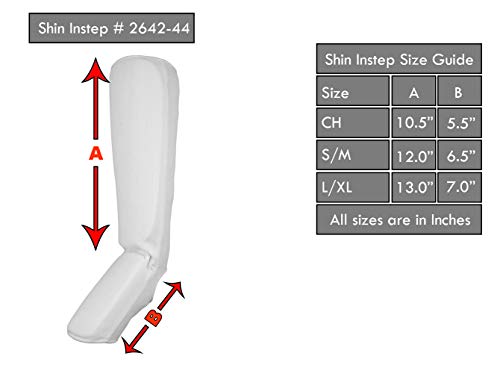 UFG Ultimate - Cloth Shin Instep Guard - Karate MMA Boxing Muay Thai Training Protection - color: Black, size: Small-Medium