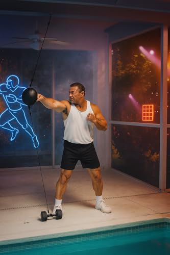 Speedball USA Double End Punching Bag for Boxing and Martial Arts - Lightweight with Adjustable Hooks and Flexible Cords