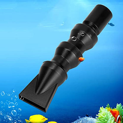Flexible Aquarium Duck Flat Nozzle,360°Fish Rotating Water Outlet Aquarium Outflow End Plumbing Fitting (25mm Flat Duckbill) - size: 25mm Flat duckbill