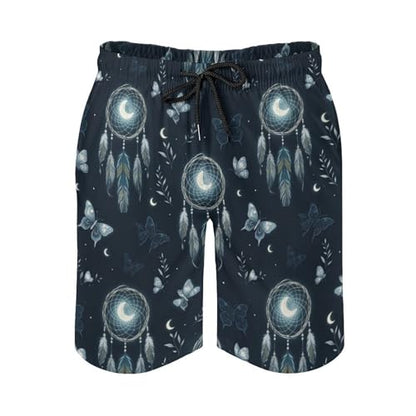 Mens Trunks Breathable Quick Dry Mesh Lining Summer Holiday Beach Board Shorts - color: Style-10, size: Medium