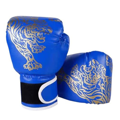 Boxing Gloves for Kids Kids Boxing Gloves Red Blue - color: blue, size: tiger picture
