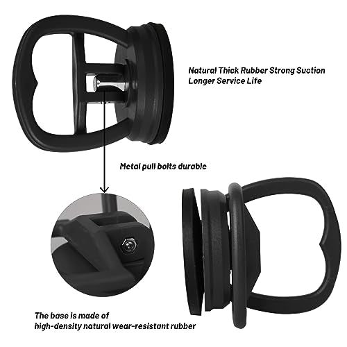 Kaisiking 11 PCS Screen Suction Cup Kit for LCD Screen Opening Repair|Black | Screen Replacement Tools for Cellphone,iPhone，iPad, iMac, MacBook, Tablet, Laptop, Etc. - color: Black