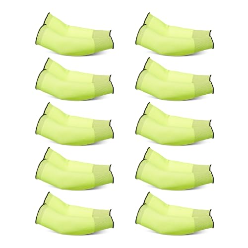 Amazon Basics Cut Resistant Arm Protection Sleeves - size: 18 inch, style: 10 Pair