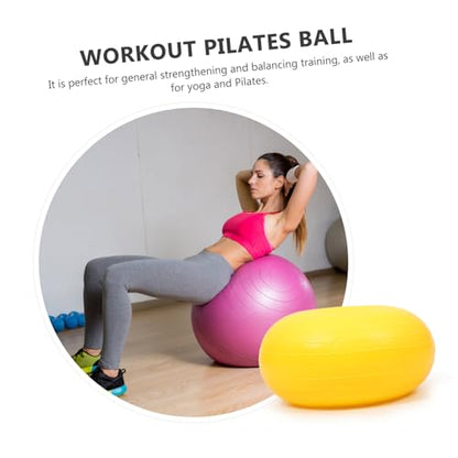 Toddmomy Professional Yoga Ball Multi Use Accessory for Core Strength Balance Conditioning for and Rehabilitation Durable Design