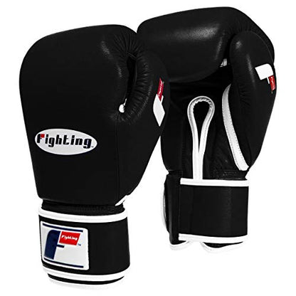 Fighting Sports Fury Professional Training Gloves - Boxing Gloves Boxing, Training Gloves, MMA Gloves, Oz Training Gloves, Kickboxing Gloves, Punching Bag Gloves, Sparring Gloves - color: Black, size: 18 oz