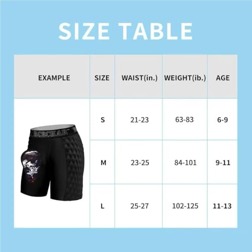 Baseball Sliding Shorts Protective Athletic Compression Underwear w/Cup Baseball Football Lacrosse - color: Black, size: Medium