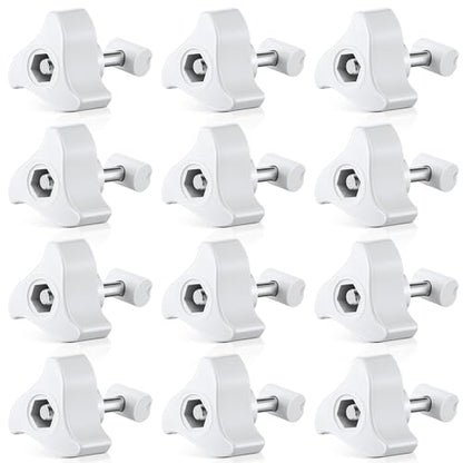 12 Pack Replacement Parts Compatible with Fluval Canister Filters, Lid Fastener Compatible with Fluval FX6 FX5 FX2 FX4, Secure Fit and Long Lasting