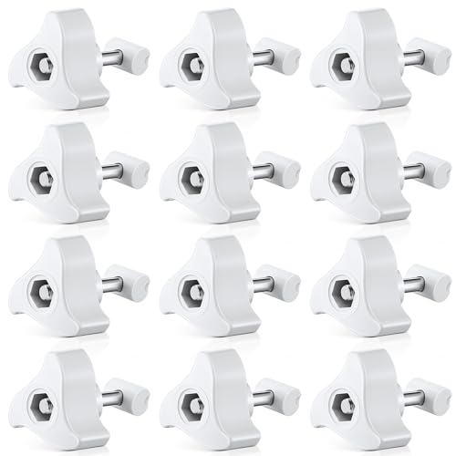 12 Pack Replacement Parts Compatible with Fluval Canister Filters, Lid Fastener Compatible with Fluval FX6 FX5 FX2 FX4, Secure Fit and Long Lasting