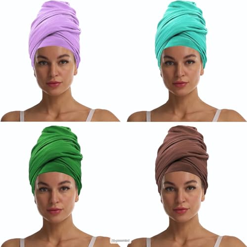 woogwin Women's Scarf Lady Light Soft Fashion Solid Shawl Wraps - color: Green2