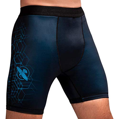 Hayabusa Geo Vale Tudo Shorts Men - color: Blue, size: Small