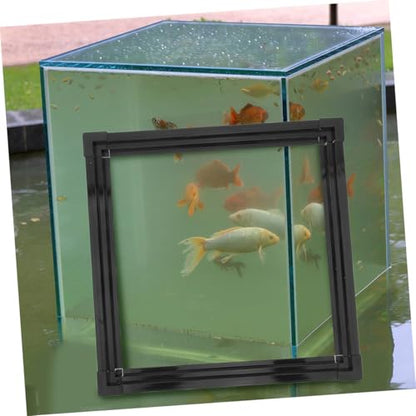 Toddmomy Fish Tank Edge Protector Strip Guard for Aquarium Safety Easy Installation Double Design Trimmable Prevents and Spills - size: 45.00X45.00X2.50CM
