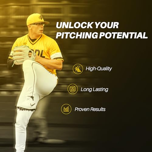 Simple Plyometric Weighted Ball | Baseball & Softball Training Ball | Arm Strength & Pitching | Durable PVC Shell with Sand Fill - size: 3.5oz