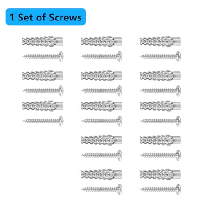Retractable or Extensions Baby Gate Replacement Parts, 55" W x 33" H,Black | Replacement Parts for Retractable Baby Gates Measuring 55" W x 33" H. Including 2 x Latches + 2 x Brackets + 1 Set of Screws