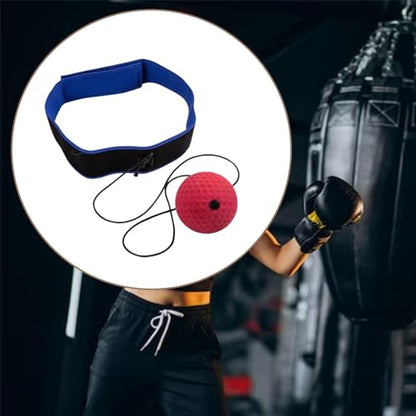 Boxing Headband with Reflex Ball String Set for Speed Training