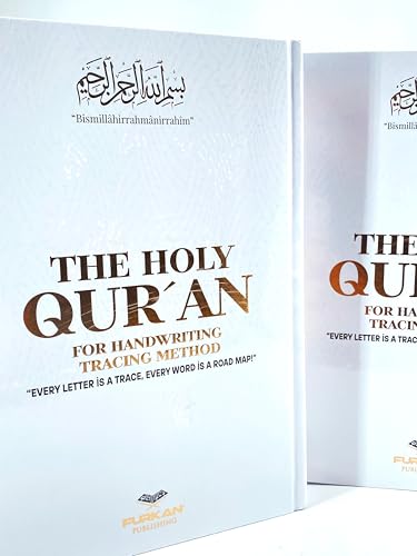 Quran Trace Book – Learn to Write Quranic Arabic | Islamic Handwriting Practice Workbook for Kids & Adults | Arabic Alphabet Tracing, Quran Learning Gift & Educational Activity Book