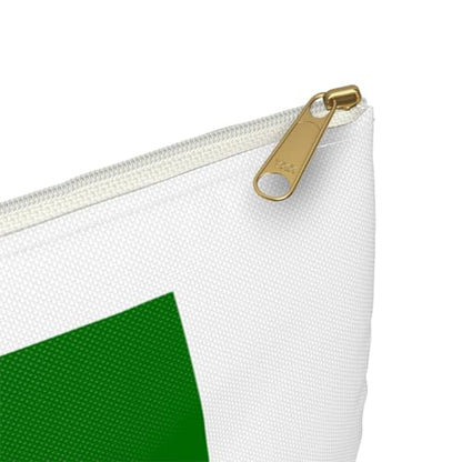 3dRose Flag of Pakistan - Pakistani dark green with white crescent moon and star Islamic country Asia world Accessory Pouch Large - size: Large