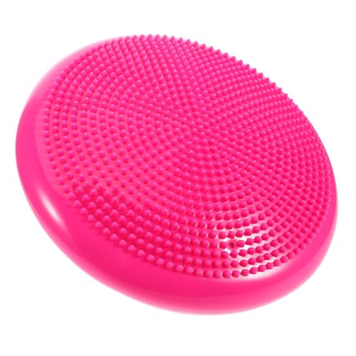 Abaodam Wobble Yoga Cushion Knee and Elbow Protector Inflatable Pvc Pad for Kneeling Exercise Balance Mat Boys and Girls Wobble Disk Multi-functional Easy to Clean