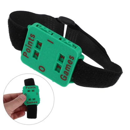 Totority Golf Score Counter Wristband Manual Dial Lightweight Portable Tennis and Cricket Scorekeeper for Sports Training