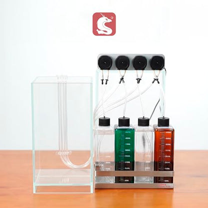 Chihiros Dosing Container Holder - Metal Container Holder - For Easily Storing of Bottles - Space-Saving Design for Dosing System - size: Dosing Container Holder
