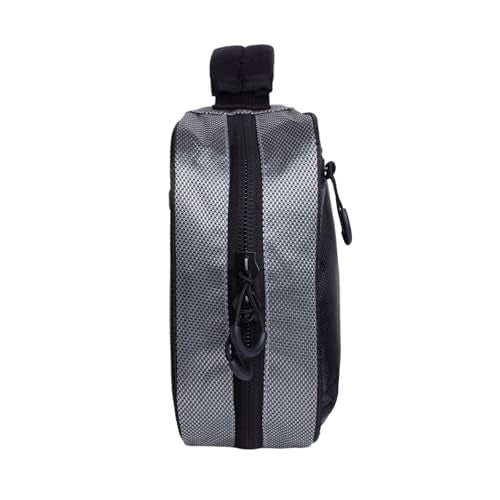 Raprance Fishing Lure Bag Baits Tackle Binder Organizer Storage Plastic Bag - color: Upgraded Black