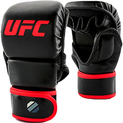 UFC 8oz MMA Sparring Gloves - color: Black, size: Small-Medium