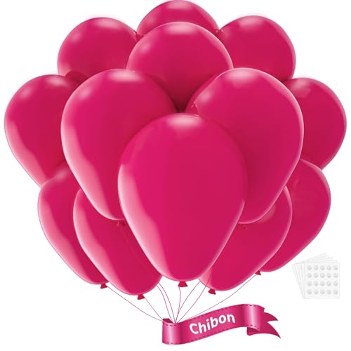 Rose Pink Latex Balloons, 150pcs 5inches Round Helium Balloons for Pink Themed Wedding Graduation Anniversary Birthday Party Backdrop Decorations - color: Rose Pink, size: 5 inches