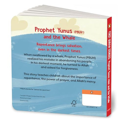 Prophet Yunus (PBUH) and the Whale: First Quran Stories | An Illustrated Story Book for Kids | Values of Islam and the Holy Quran | Ages 5+ [Penguin ... (First Quran Stories, Penguin Early Learning)