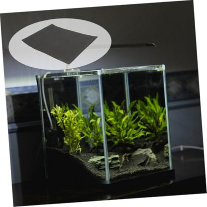 COLLBATH 2pcs Aquarium Bottom Pad Thicken - Mat for Fish Tank Water Absorption Heat Preservation and Lightweight for Aquarium Setup