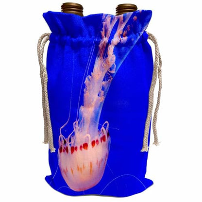 3dRose Monterey Bay Aquarium - Jellyfish Wine Bag