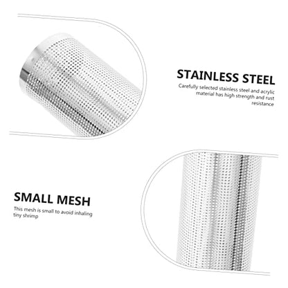 BESPORTBLE Fish Tank Cover Protective Strainer Mesh Guard for Shrimp and Fish Inlet Strainer Screen