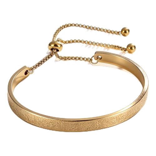 YANCHUN Ayatul Kursi Bracelet Islamic Arabic Jewelry Gifts Arabic Cuff Bracelet Gifts for Women Men Islamic Jewelry Gifts for Him - color: B2