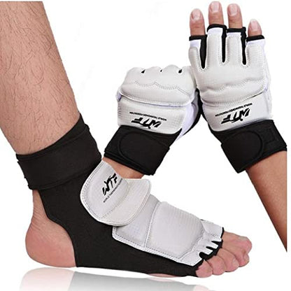 Hand Foot Protector Taekwondo Foot Protector Gear Martial Arts Fight Boxing Punch Bag Sparring Training for Men Women Kids
