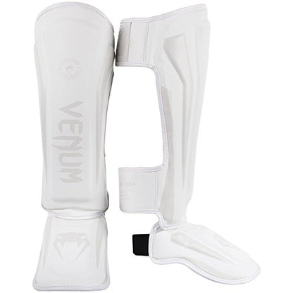 Venum Elite Standup Shin Guards - color: White/White, size: Medium