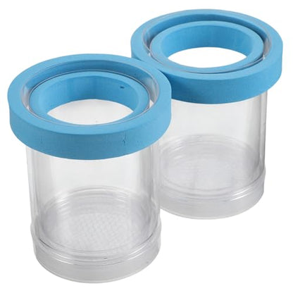 ORFOFE 2pcs Aquarium Breeding Box Floating Incubator Fish Tank Isolation Box Plastic Hatchery Nursery for Guppy Fry and Small Fish