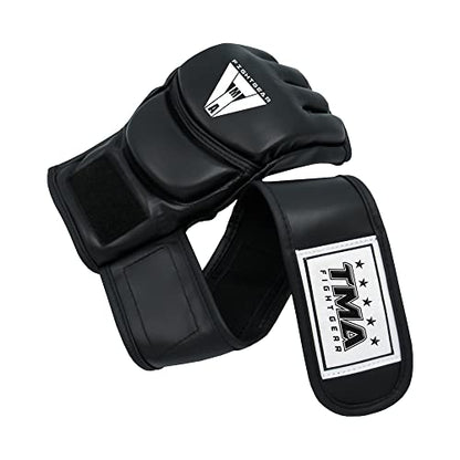 TMA MMA Gloves, for Training Grappling Punching Bag, Kickboxing Gloves, MMA Training Gloves, MMA Sparring Gloves - size: Large-X-Large