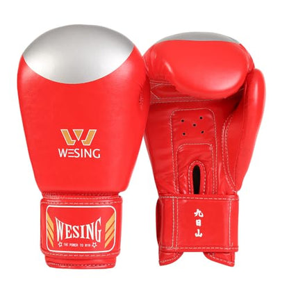 WESING Sanda Gears Set 6pcs for Men Women - color: Red, size: X-Large