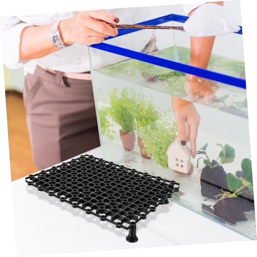 Fish Tank Divider Plates Aquarium Strainer Trays for Isolating Fish Bottom Grid and Support Stands for Aquatic Environments